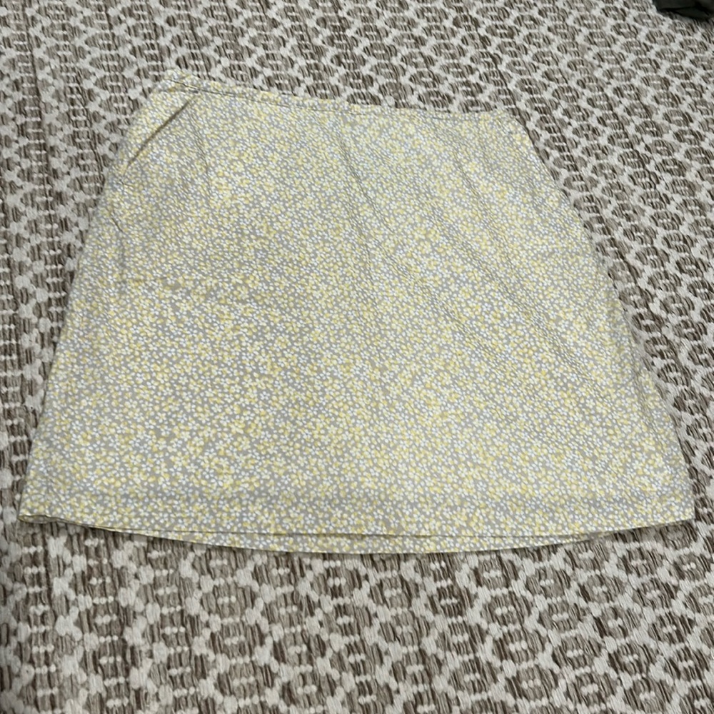 NWT women’s cotton lined skirt by LL BEAN size 8 Petite